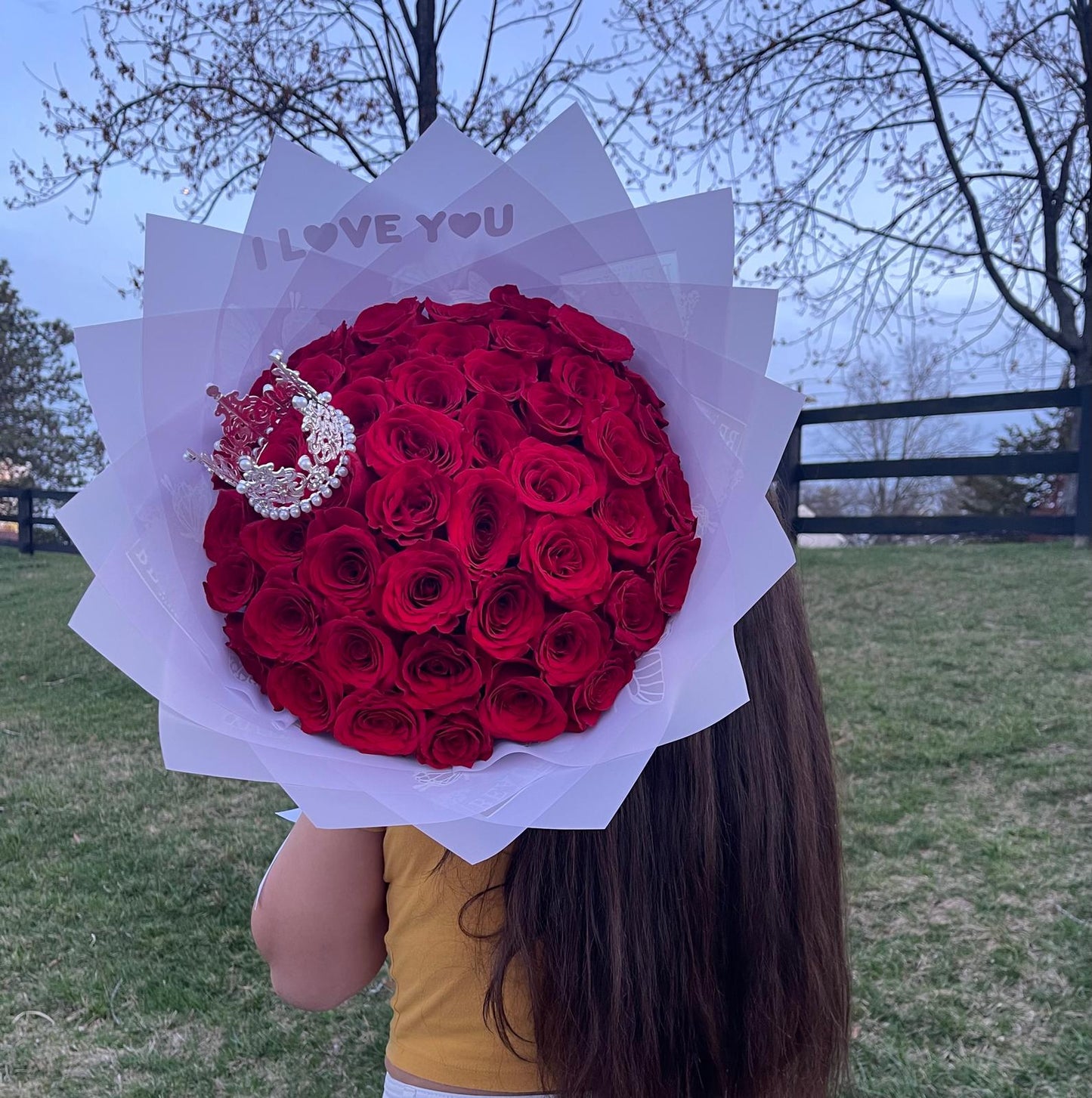 50 Red roseš¤